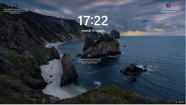 blocca lo schermo tasto funzione windows